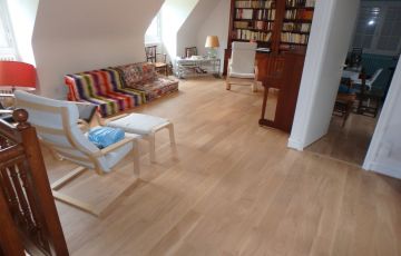 Parquet finition chêne